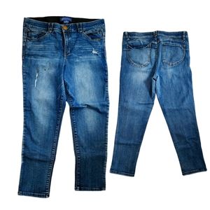 DEMOCRACY Ab-solution cropped jeans
